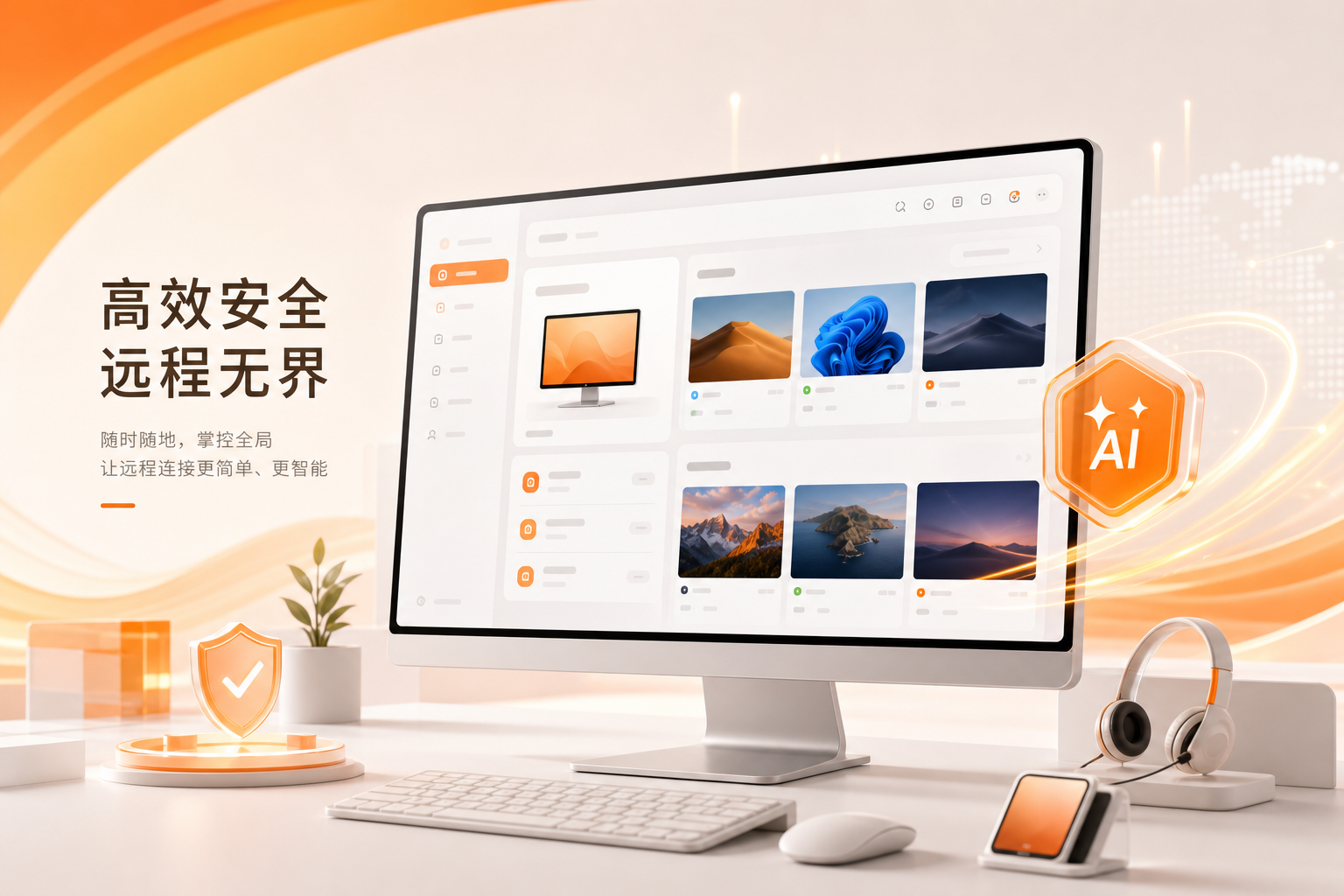 向日葵远程控制软件电路板连接核心